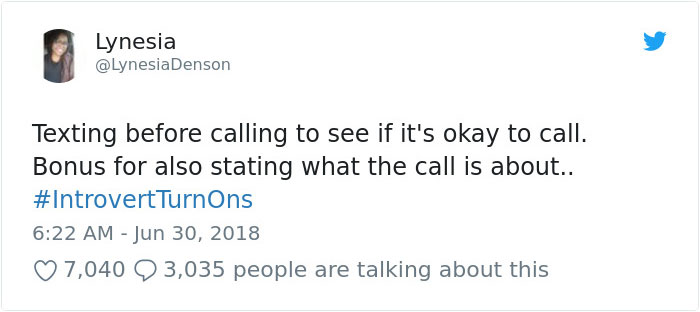 Things Turn Introverts On