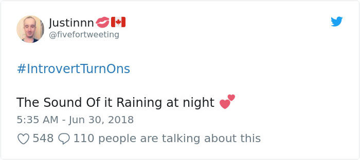 Things Turn Introverts On