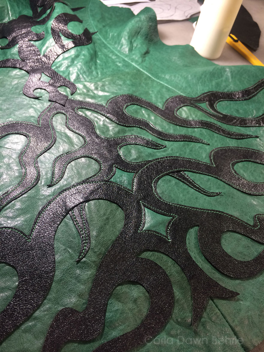 This Leather Jacket Took Almost 100 Hours To Make This Leather Jacket Took Almost 100 Hours To Make