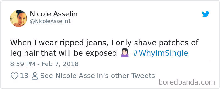 Funny Why im single Tweets 