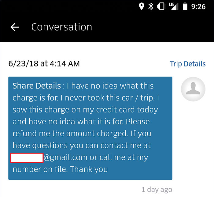 Uber User Accuses Uber Of Scamming Him Out Of $157, Shares Their Terrible Reply Online