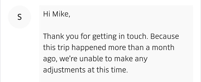 Uber User Accuses Uber Of Scamming Him Out Of $157, Shares Their Terrible Reply Online Uber User Accuses Uber Of Scamming Him Out Of $157, Shares Their Terrible Reply Online