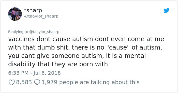 Girl Goes Viral On Twitter For Delivering All The Real Facts About Vaccines And People Can't Thank Her Enough Girl Goes Viral On Twitter For Delivering All The Real Facts About Vaccines And People Can't Thank Her Enough