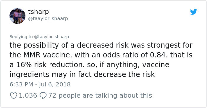 Girl Goes Viral On Twitter For Delivering All The Real Facts About Vaccines And People Can't Thank Her Enough Girl Goes Viral On Twitter For Delivering All The Real Facts About Vaccines And People Can't Thank Her Enough