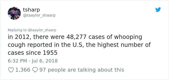 Girl Goes Viral On Twitter For Delivering All The Real Facts About Vaccines And People Can't Thank Her Enough Girl Goes Viral On Twitter For Delivering All The Real Facts About Vaccines And People Can't Thank Her Enough