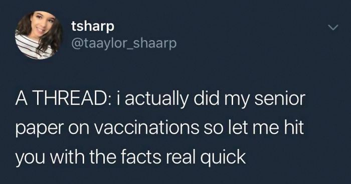 Girl Goes Viral On Twitter For Delivering All The Real Facts About Vaccines And People Can’t Thank Her Enough