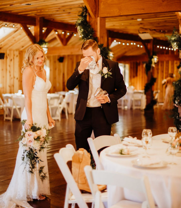 Bride Sends Her Brother For 'First Look' Instead Of Her, And The Groom's Reaction Is Priceless Bride Sends Her Brother For 'First Look' Instead Of Her, And The Groom's Reaction Is Priceless