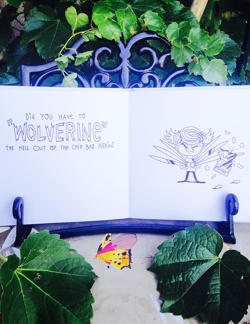 "Did You Have To 'Wolverine' The Hell Out Of The Chip Bag Again?"