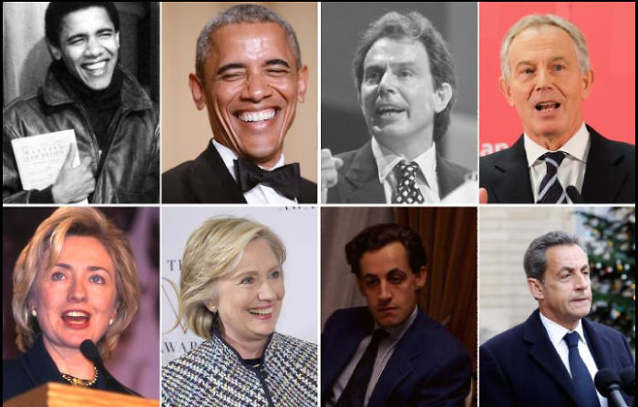 How Famous Politicians Aged: Then & Now