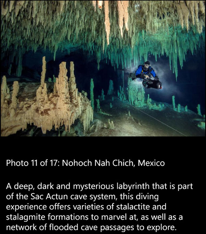 Amazing Underwater Caves That'll Mesmerize You...