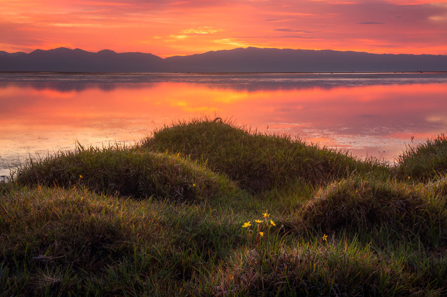 A Beautiful Morning At Song-Kul Lake