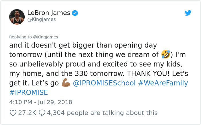 LeBron James Opened A Public School With Free Meals, Bikes, College Tuitions, And It Can Cost Him Over $100 Million LeBron James Opened A Public School With Free Meals, Bikes, College Tuitions, And It Can Cost Him Over $100 Million