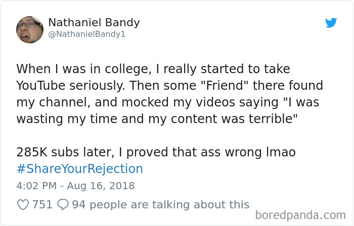 People Sharing Rejection Stories