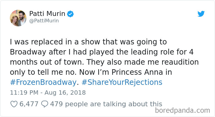 People Sharing Rejection Stories