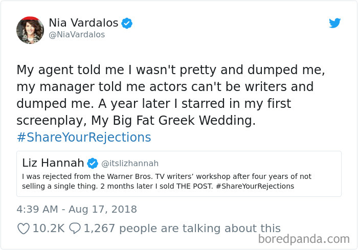 People Sharing Rejection Stories