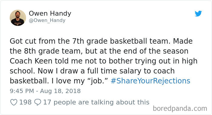 People Sharing Rejection Stories