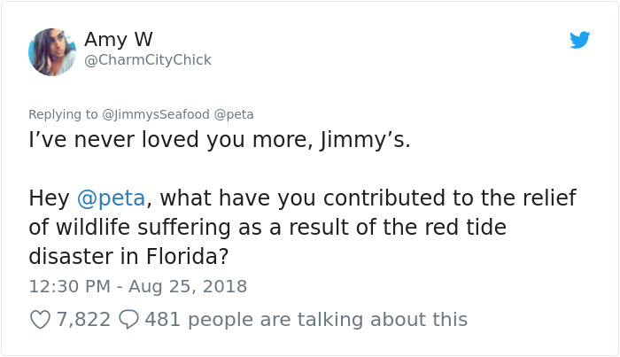 The Way This Local Seafood Restaurant Roasted PETA After They Posted A Sign Urging People Not To Eat Crabs Is Epic The Way This Local Seafood Restaurant Roasted PETA After They Posted A Sign Urging People Not To Eat Crabs Is Epic