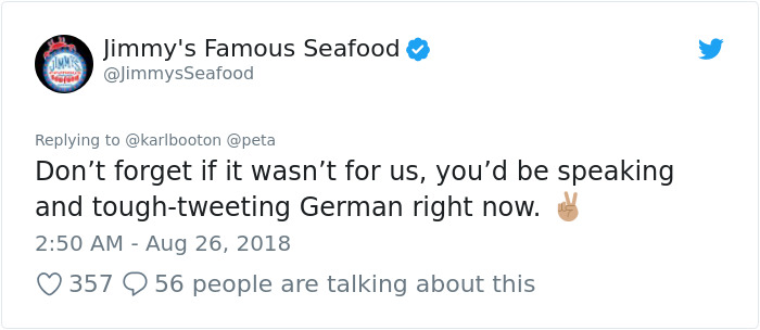 The Way This Local Seafood Restaurant Roasted PETA After They Posted A Sign Urging People Not To Eat Crabs Is Epic