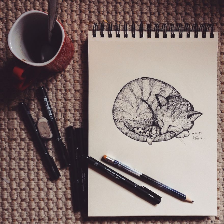 I Started With This Style Of Drawing Almost 3 Years Ago And Here Is My Progress