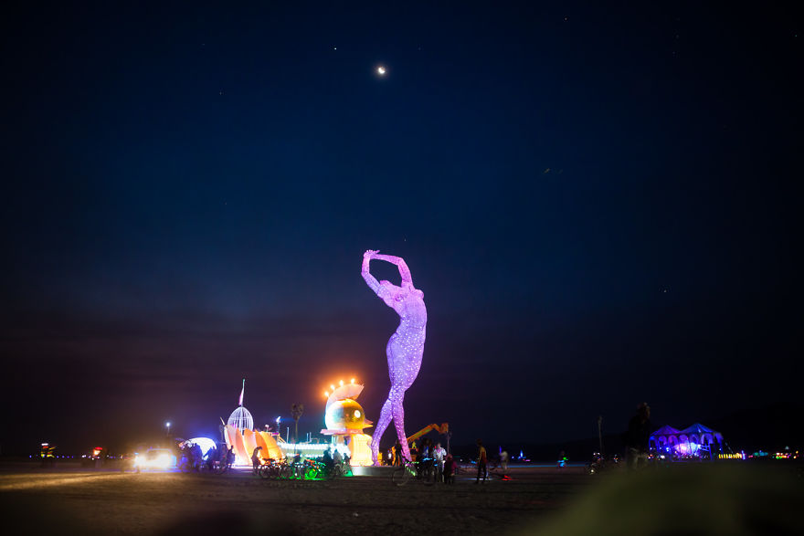 Truth Is Beauty And The Disco Duck At Night, 2013 - Photo By Philip Volkers