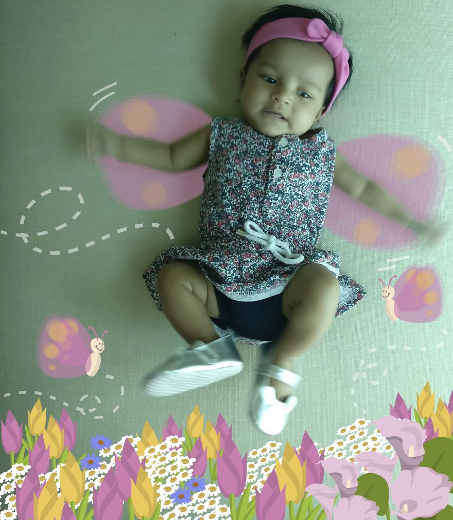 We Take Our Newborn Daughter On Adventures By Illustrating Her Pictures That We Make Every Week We Take Our Newborn Daughter On Adventures By Illustrating Her Pictures That We Make Every Week