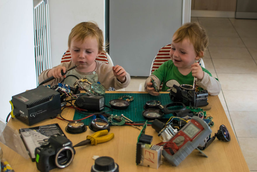 The Kids Are Fixing My Photography Gear