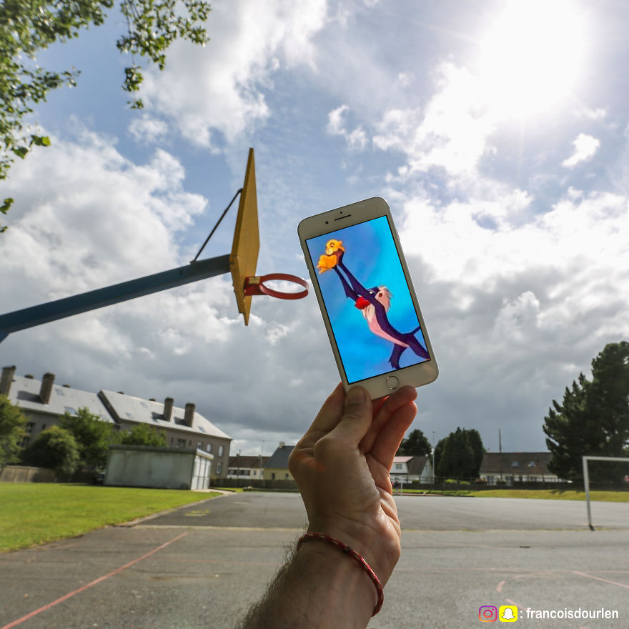 I Mix Iconic Characters And Scenes With The Real Life Using My Iphone