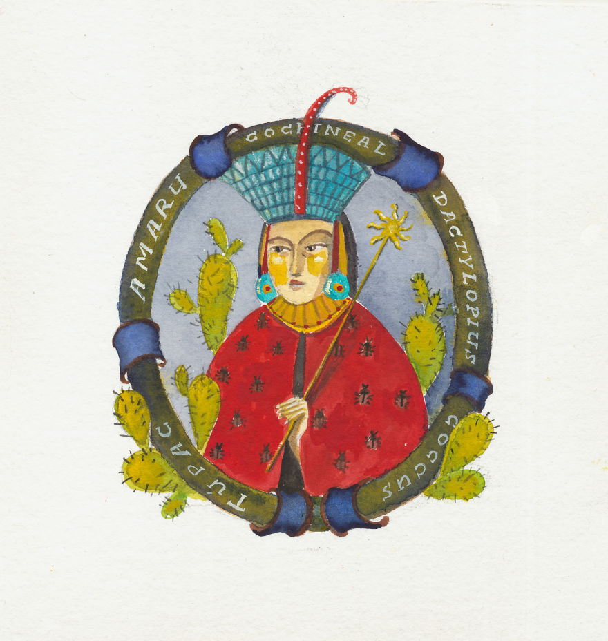 Illustrations For Every Color From "The Secret Lives Of Color" Book.