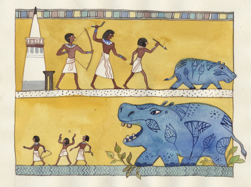 Illustrations For Every Color From "The Secret Lives Of Color" Book.