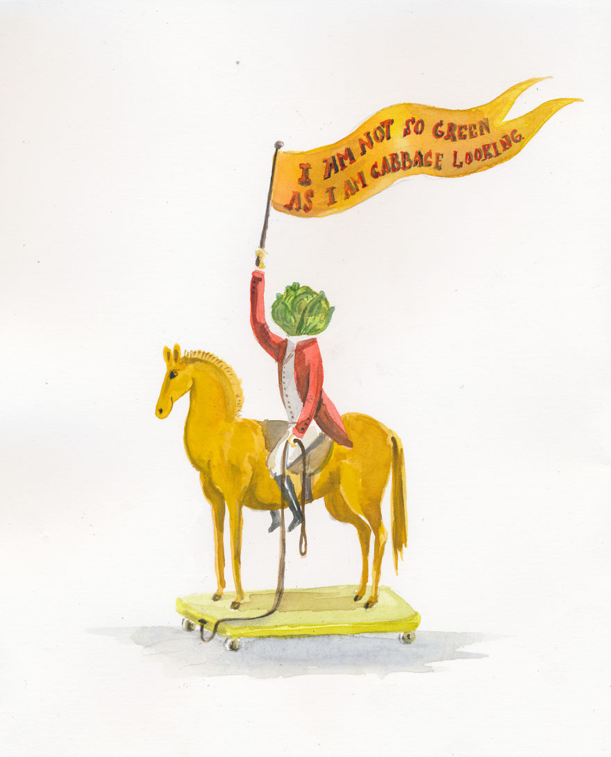 Illustrations For Every Color From "The Secret Lives Of Color" Book.