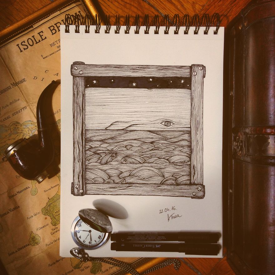 I Started With This Style Of Drawing Almost 3 Years Ago And Here Is My Progress