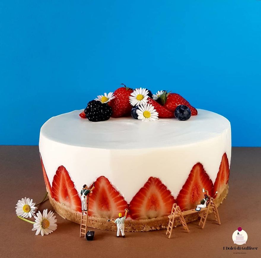 Confectioner Creates Incredible Situations In Their Desserts, Showing That Beauty And Taste Have To Be Together