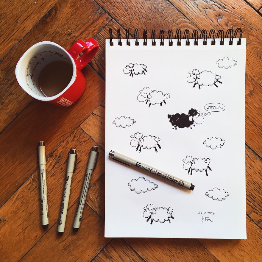 I Started With This Style Of Drawing Almost 3 Years Ago And Here Is My Progress