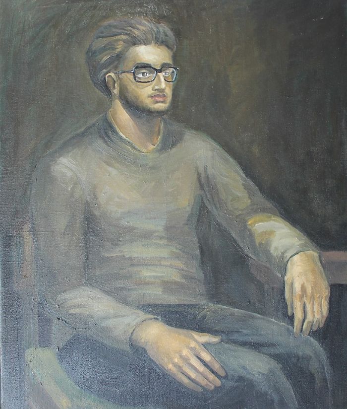 Gigi (Oil On Canvas 60 X 50 Cm.)