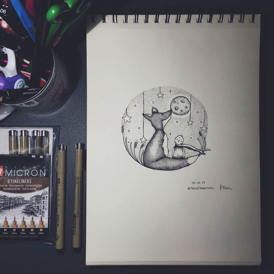 I Started With This Style Of Drawing Almost 3 Years Ago And Here Is My Progress