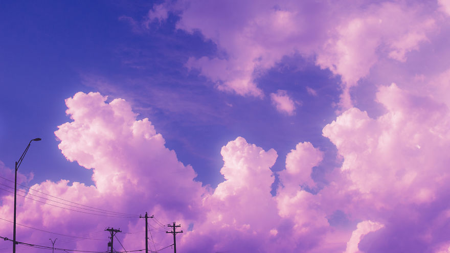 I Caught The Beauty Of The Clouds