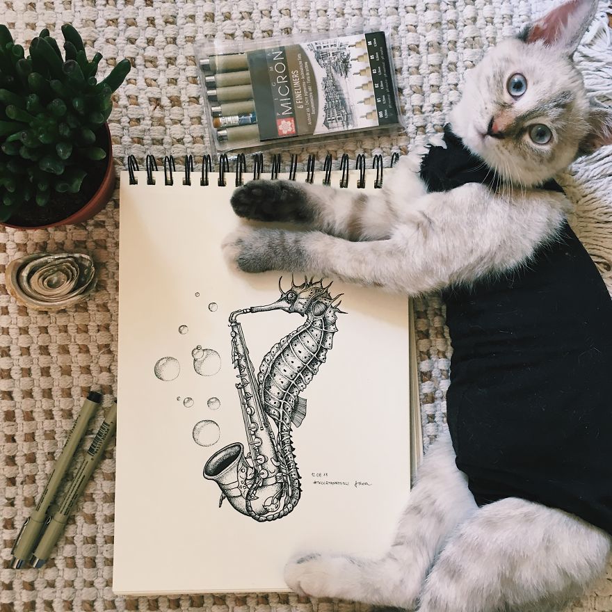 I Started With This Style Of Drawing Almost 3 Years Ago And Here Is My Progress