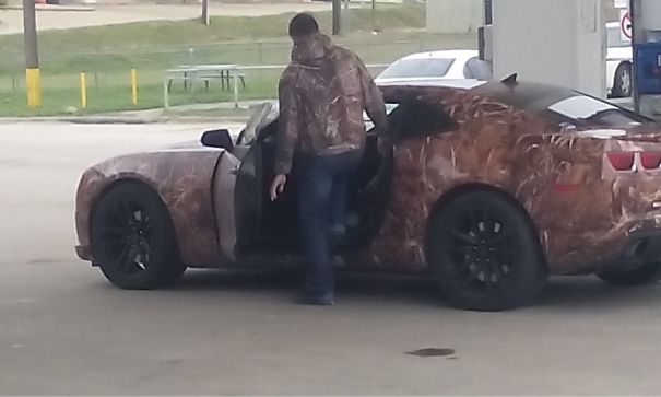 Some Jackass Forgot His Tires At The Gas Station