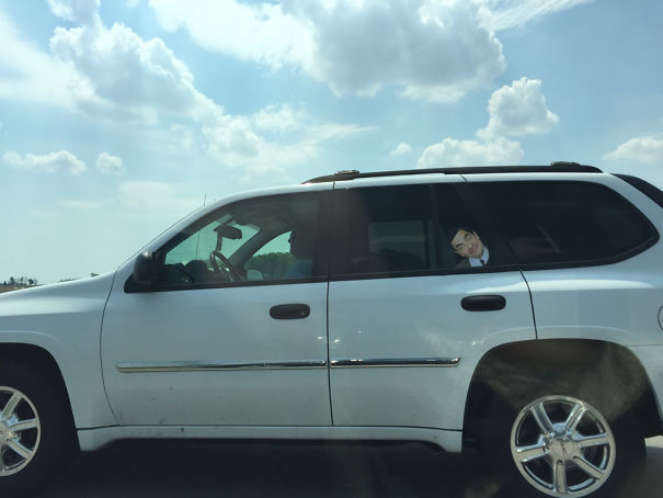 Passed This Car While On A Road Trip