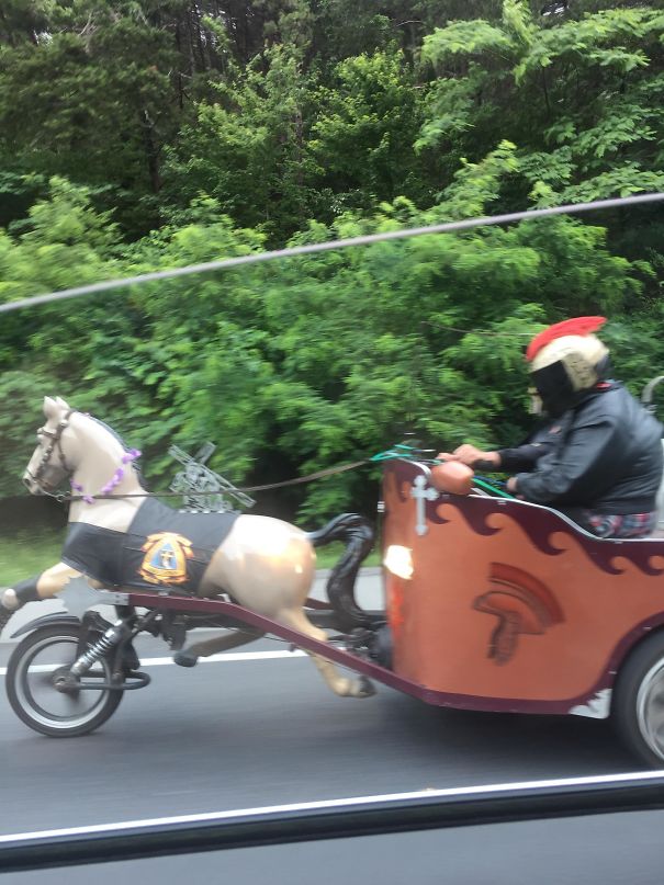 This Chariotocycle We Just Passed