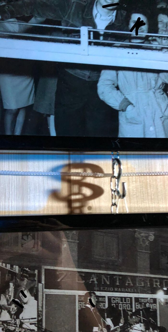 This Chain And S Hook Made A Perfect Dollar Sign Shadow