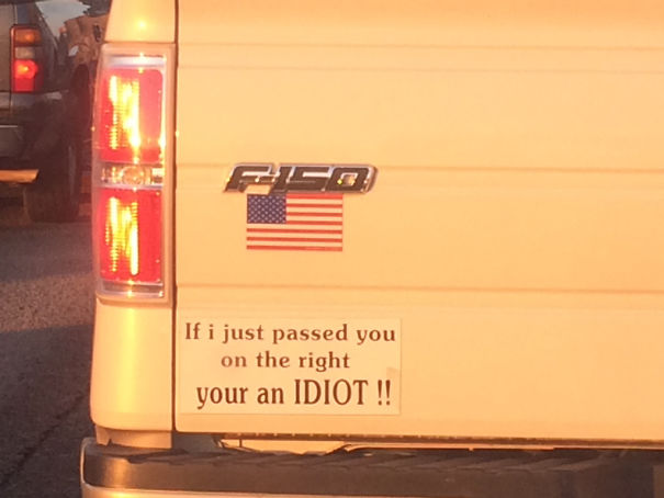 Got Behind This Winner On My Way To Work