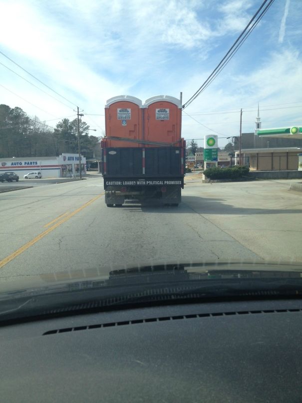 So My Friend Saw This On His Way To School Today