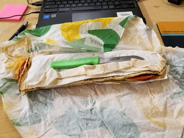 I Think Subway Forgot Something