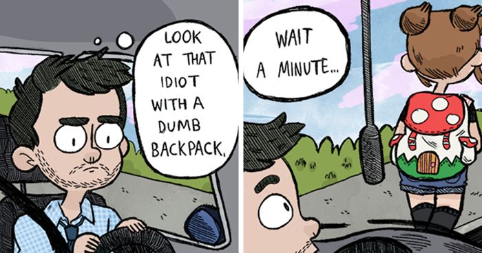 Artist Hilariously Illustrates Everyday Life With Her Fiancé And Their Four Cats, And We Can’t Get Enough