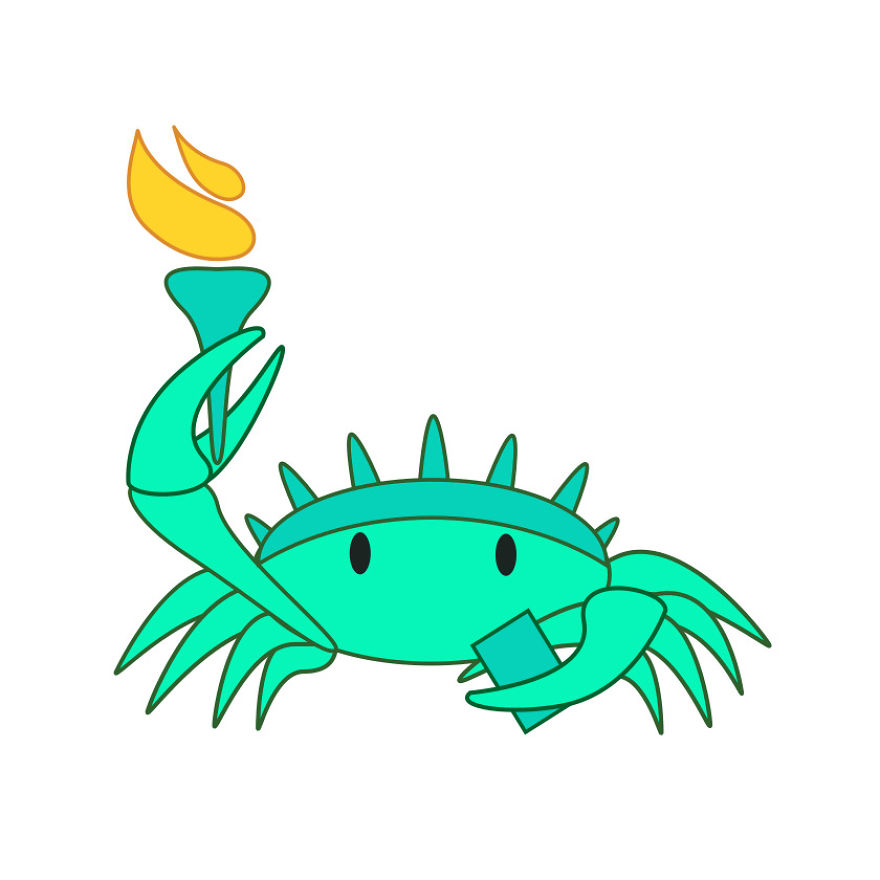 Crab Enlightening The World