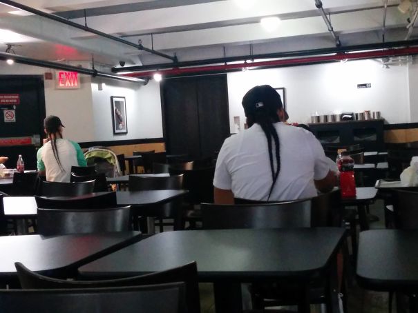 There Was A Glitch In The Matrix At Lunch