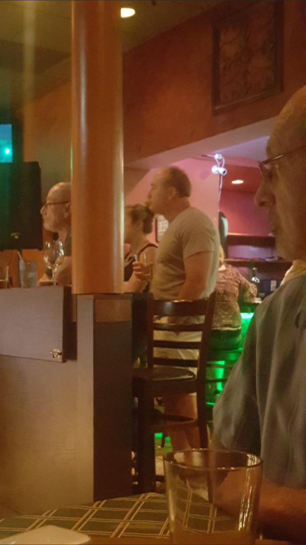 Caught My Friend Glaring At His Doppelgänger