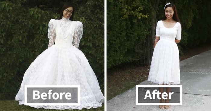 The Way This Mom Transforms Old And Ugly Clothes To Save Money Will Amaze You