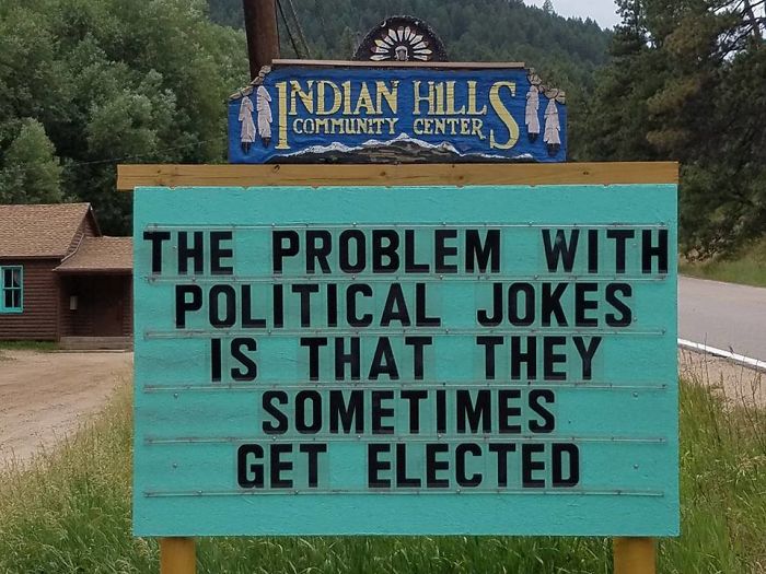 Indian Hills Sign